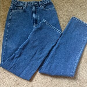 PacSun Blue Boyfriend Jeans High-Waisted Classic